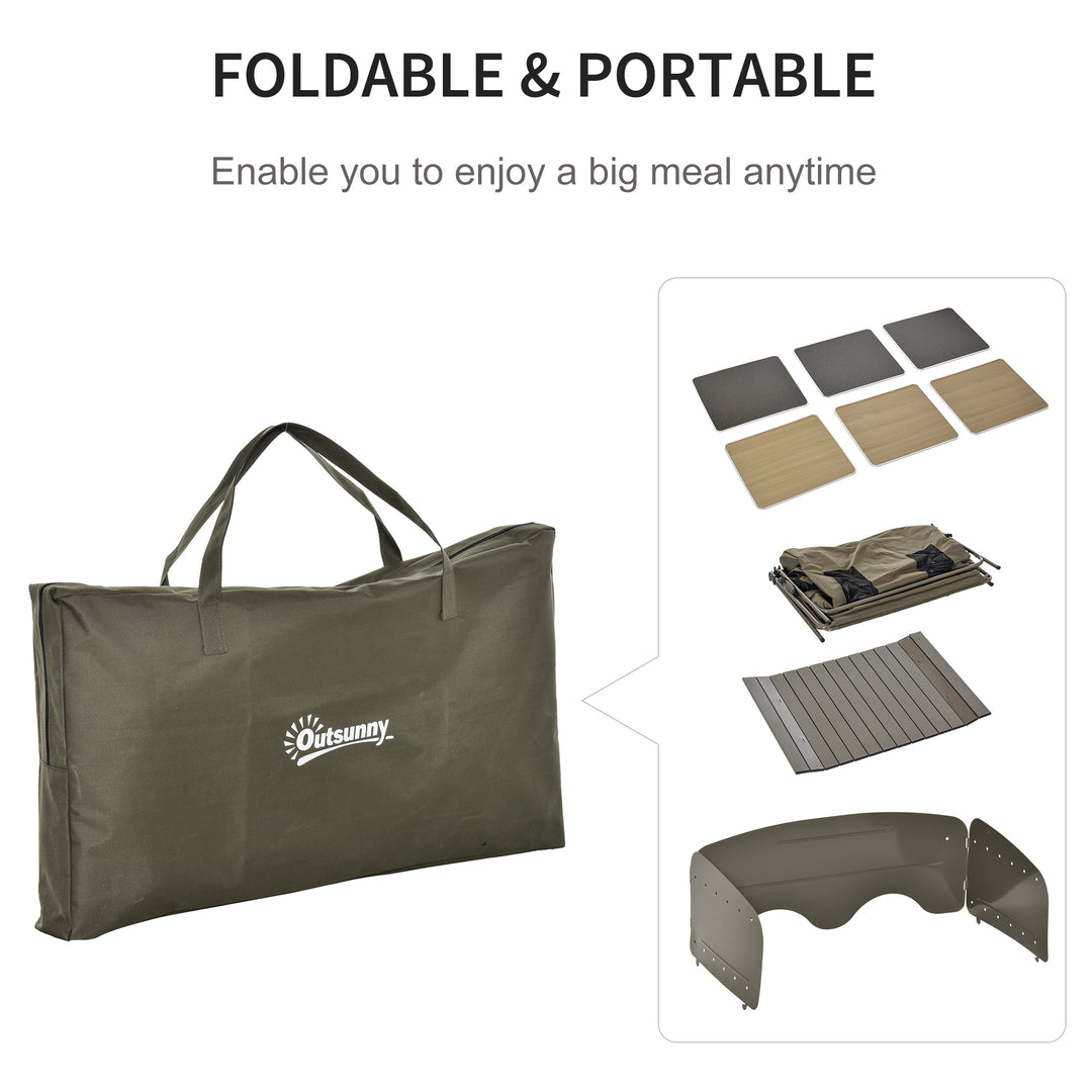 Camping Cupboard Foldable Camping Kitchen Storage Unit