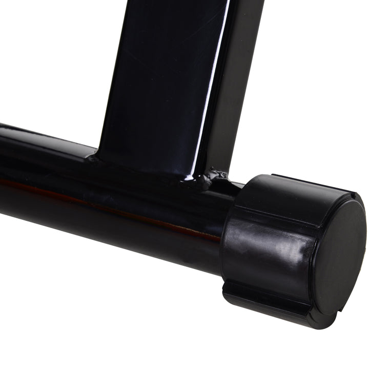 Foldable Indoor Bike Turbo Trainer-Black