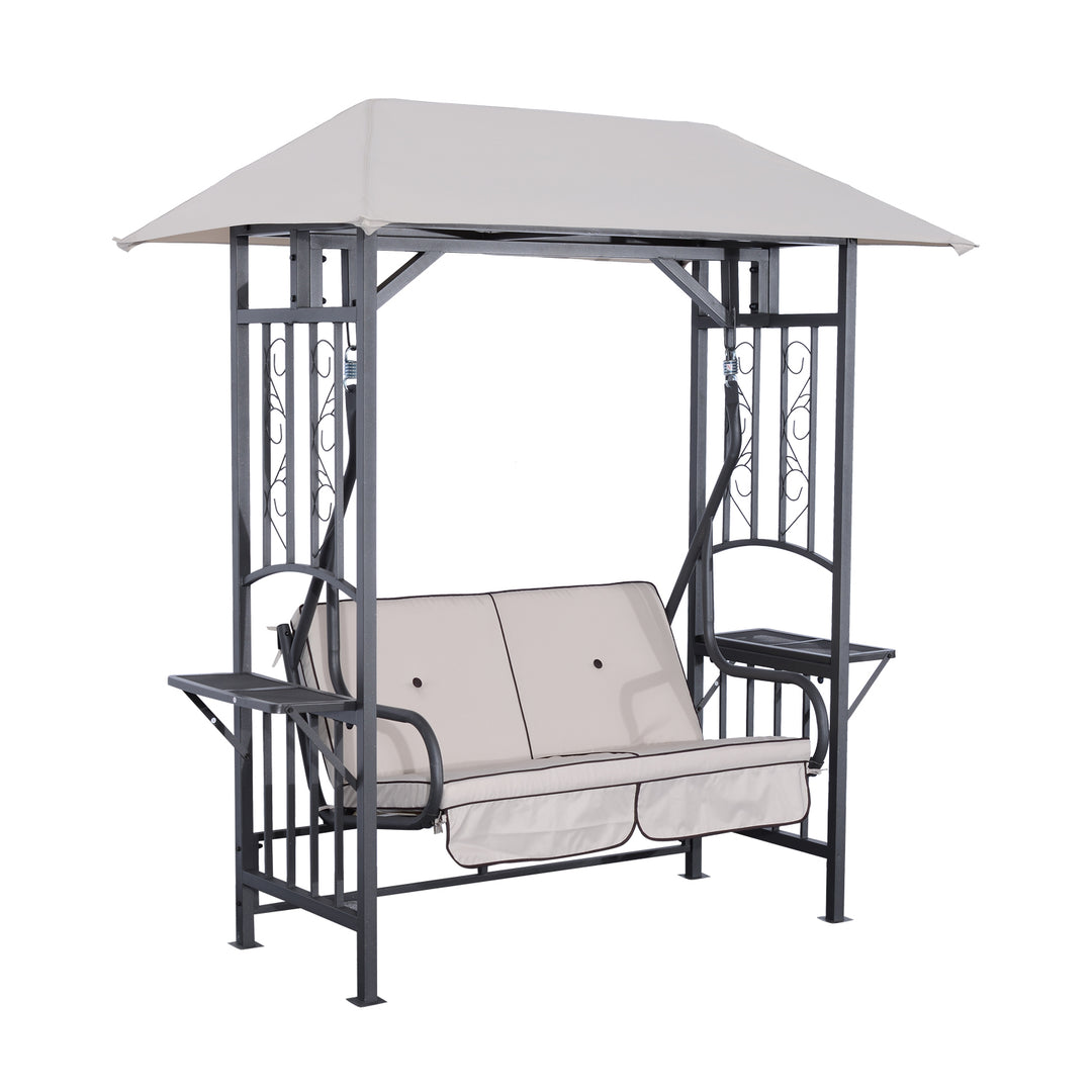 2 Seater Canopy Swing Chair Seat