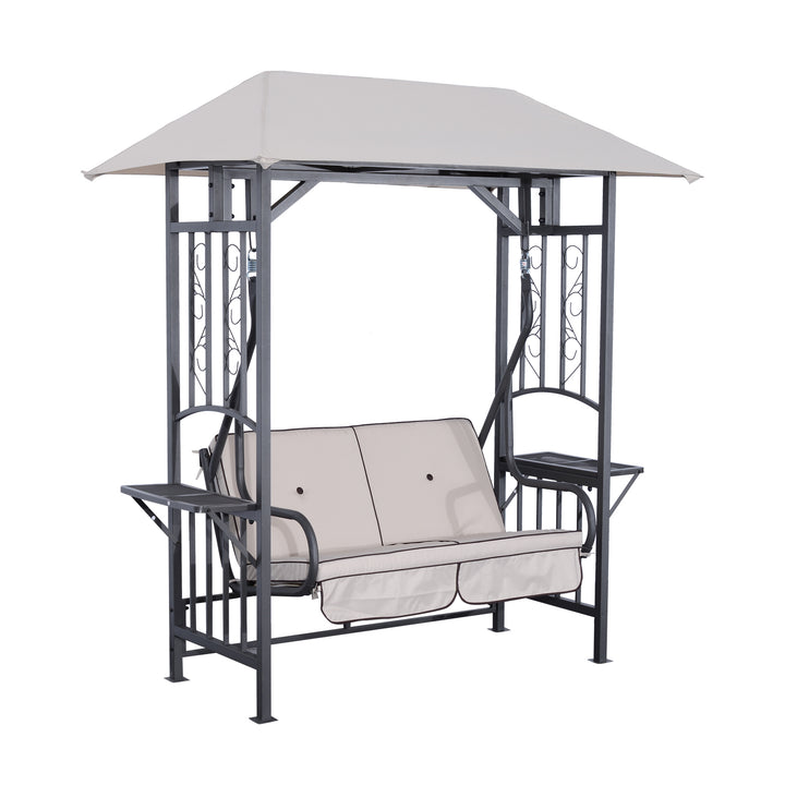 2 Seater Canopy Swing Chair Seat