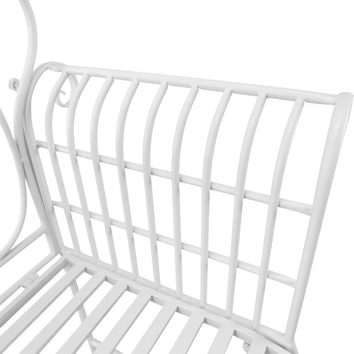 Metal Bench-White
