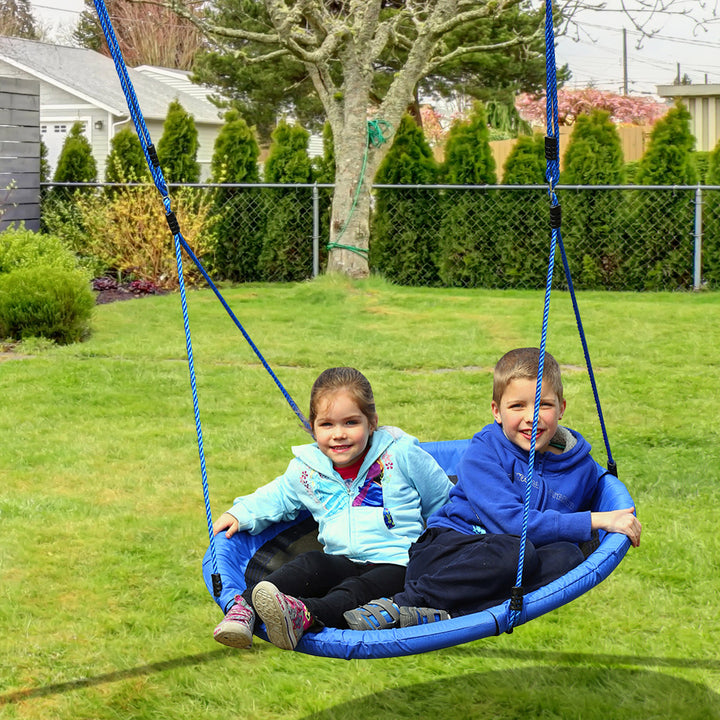 Kids Round Tree Spin, φ100cm-Blue