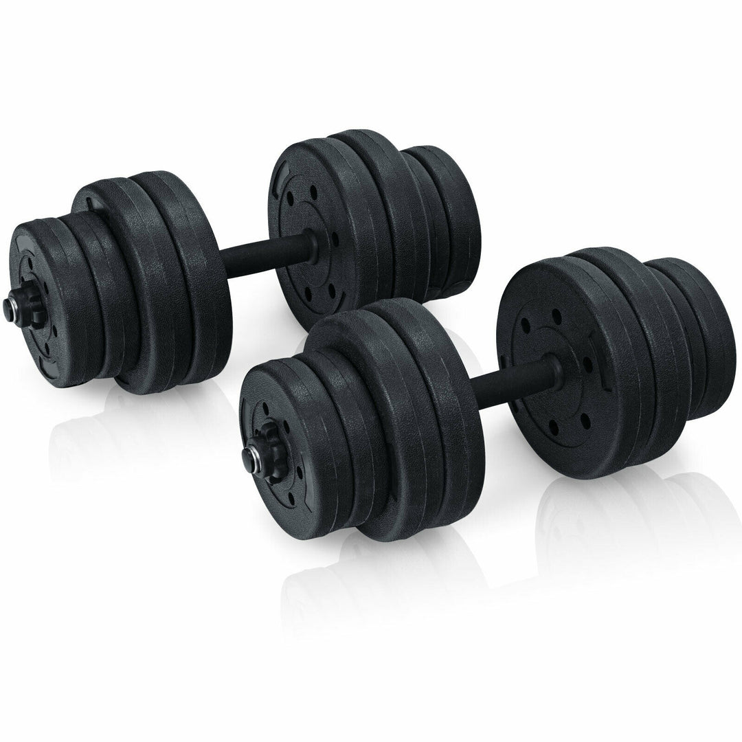 Adjustable Weight 2 in 1 Dumbbell/Barbell Set 30KG