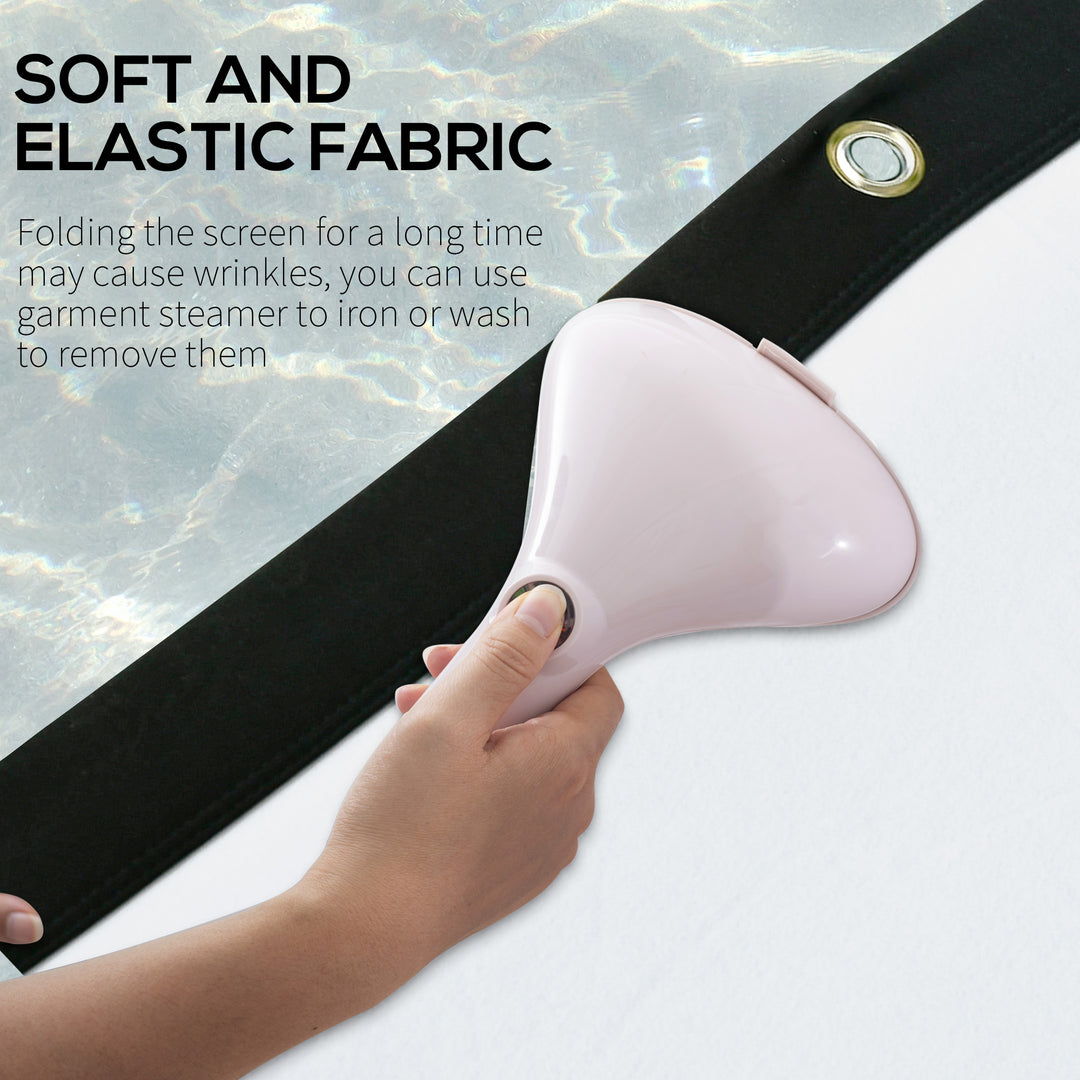 Projector Screen and Stand, Portable Front and Rear Screen