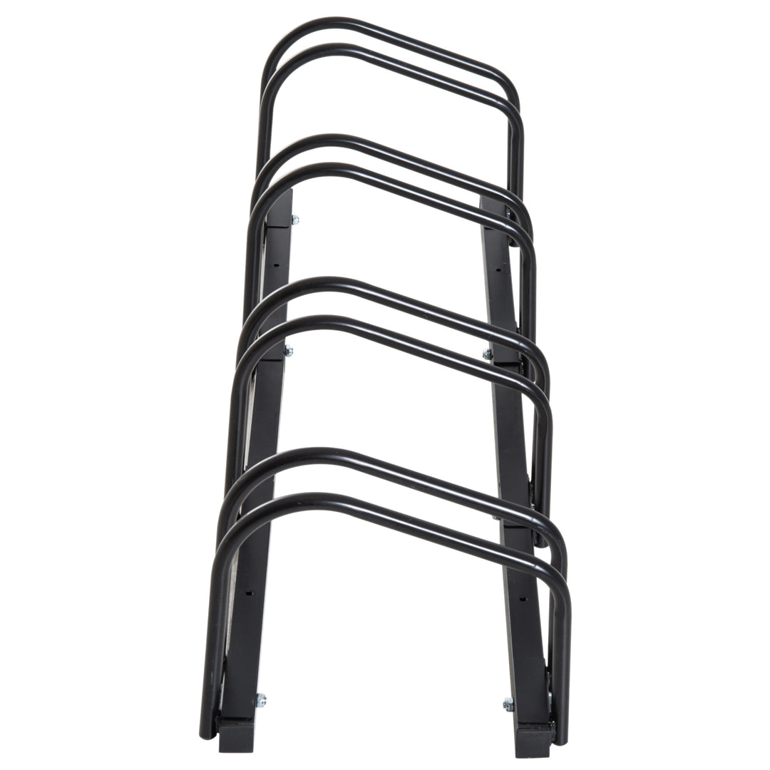 Bike Parking Rack, 95Lx33Wx27H cm, Steel-Black