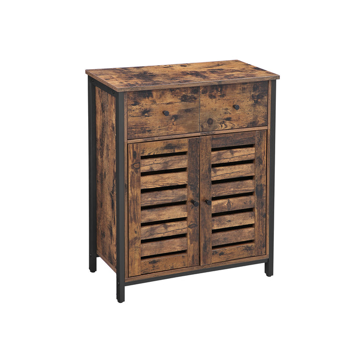 Rustic Style Drawer Floor Cabinet