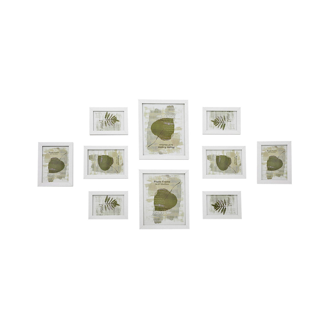 SONGMICS Picture Frames Set of 10 Photo Frames - Two 8 inches  x 10 inches  (20 x 25 cm)