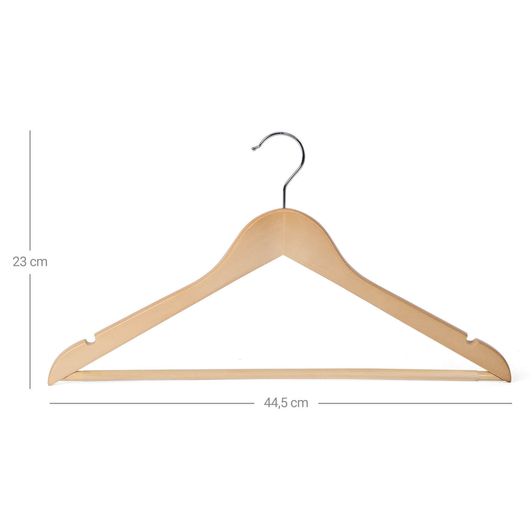 10 Pieces Wooden Hangers