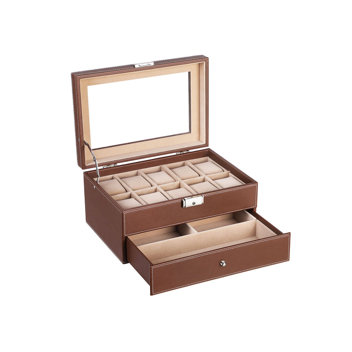 10 Watches Holder Case
