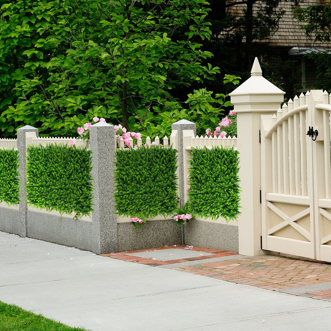 12 Decorative Hedge Panels