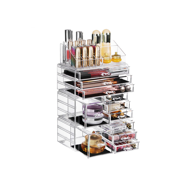 Drawers Makeup Organiser-Transparent