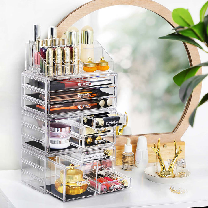 Drawers Makeup Organiser-Transparent