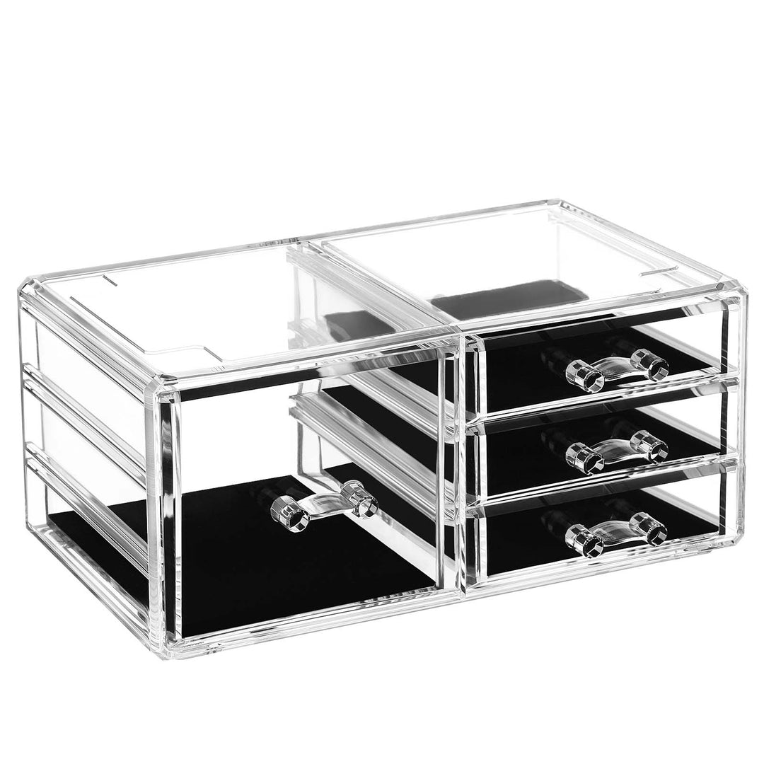 Drawers Makeup Organiser-Transparent