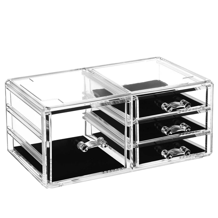Drawers Makeup Organiser-Transparent