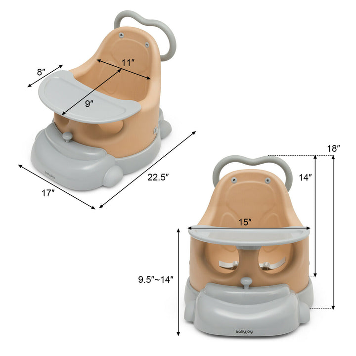 6 in 1 Baby Walker Training Set-Yellow