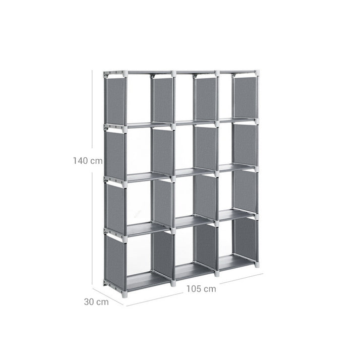 12 Cubes Storage Shelf
