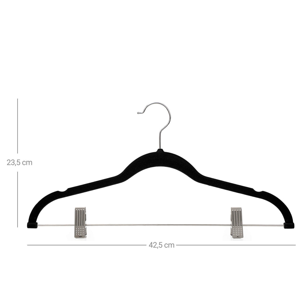 12 Velvet Trouser Hangers