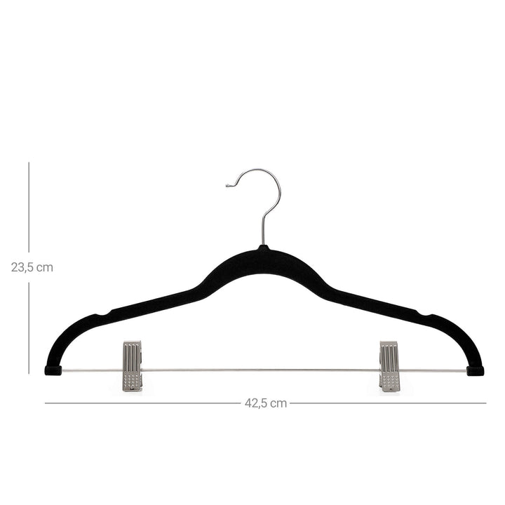 12 Velvet Trouser Hangers