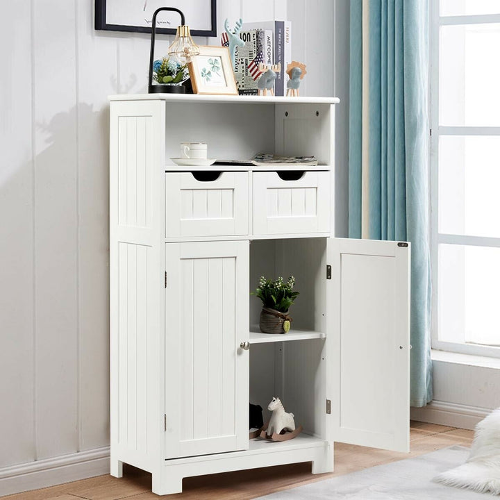 Floor Standing Utility Cabinet with Adjustable Drawers