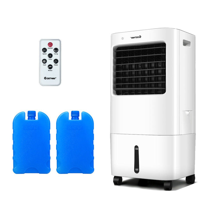 3-in-1 Evaporative Air Cooler and Humidifier with Remote Control