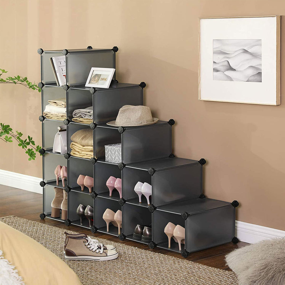 15 Cubes Shoe Rack