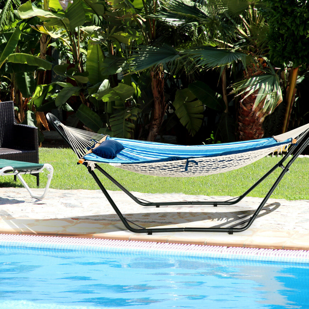 Hammock Swing Lounger Steel Frame Stand