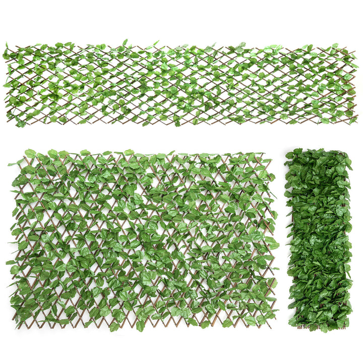 Artificial Expanding Ivy Covered Trellis x3