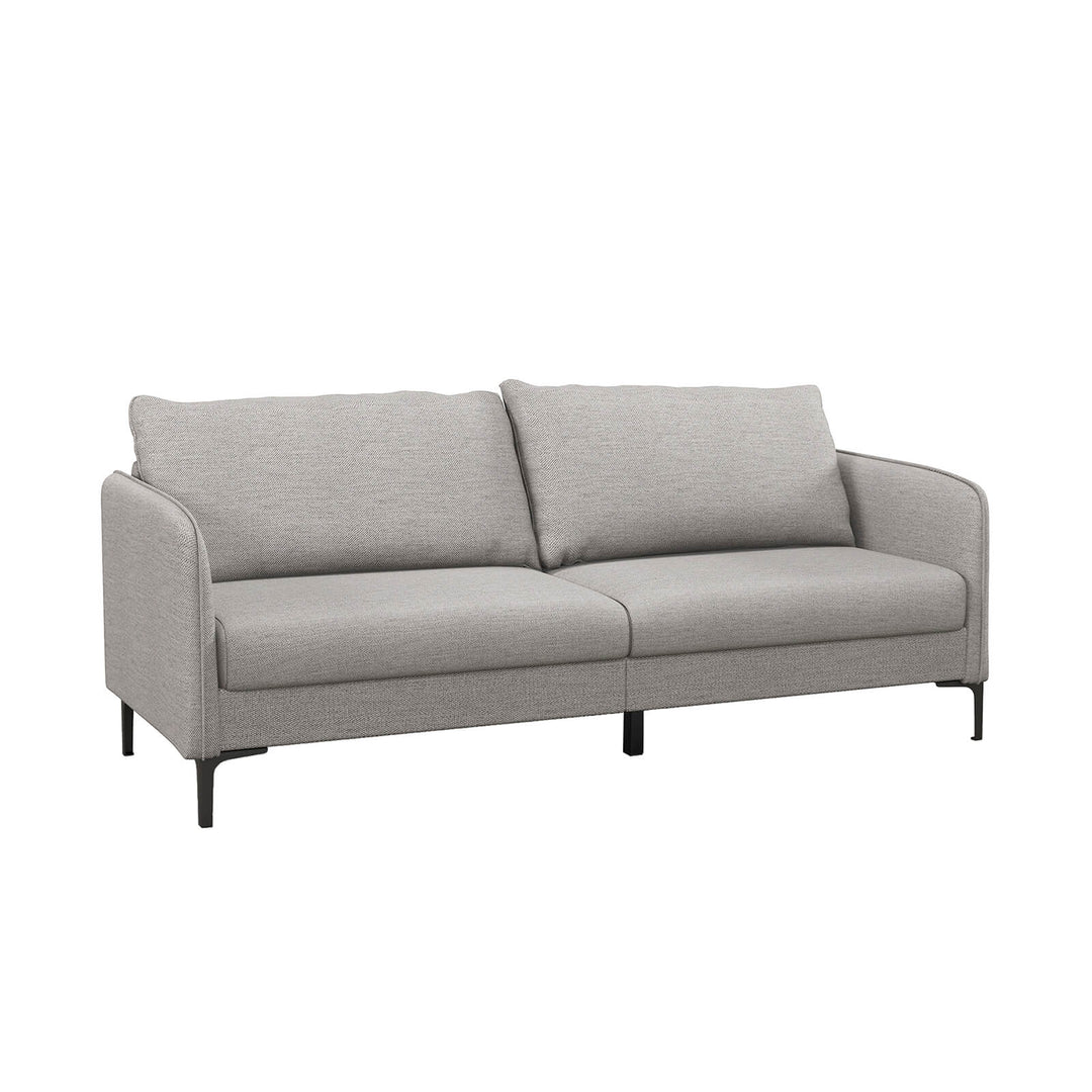 Modern Loveseat 3-Seater Upholstered Sofa-Grey
