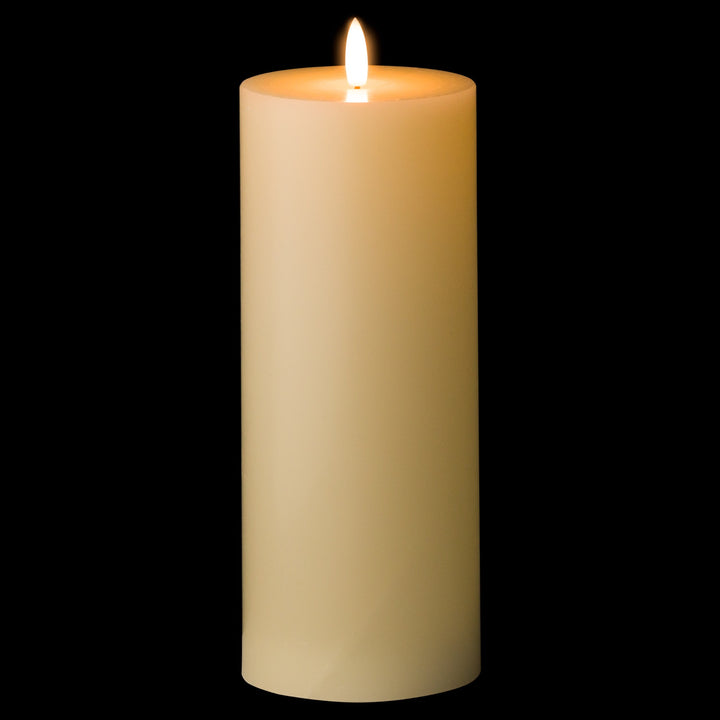Natural Glow 3.5x9 LED Ivory Candle