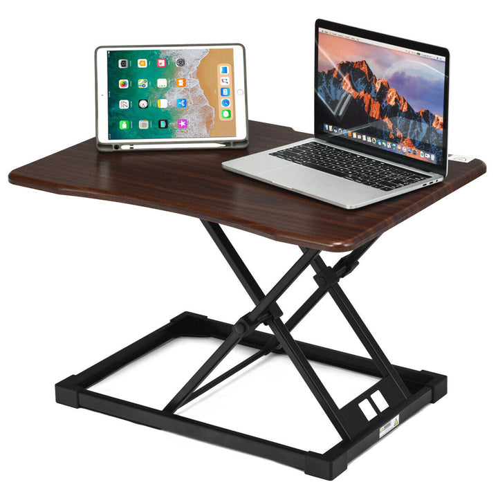 Height Adjustable Desk Riser with Easy Lift