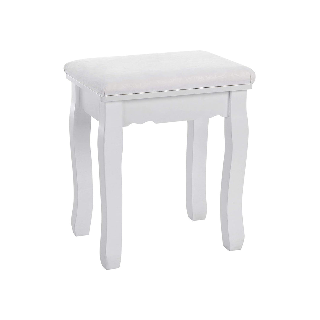 Flower Pattern Dressing Stool
