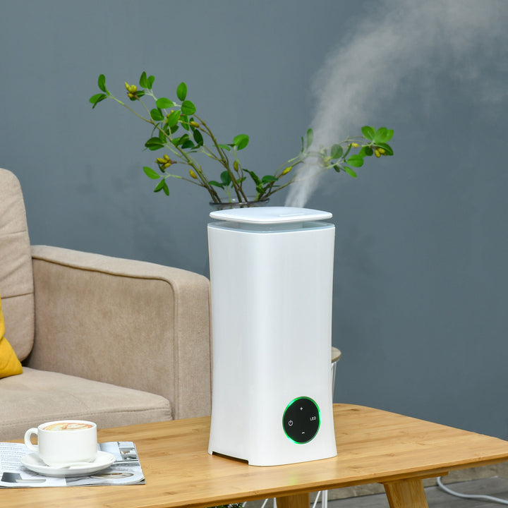 2L Cool Mist Humidifier Ultrasonic Air Humidifier with 7-Colour Lights, 3 Adjustable Mist Mode, Auto Shut Off, 8-10 Working Hours, White