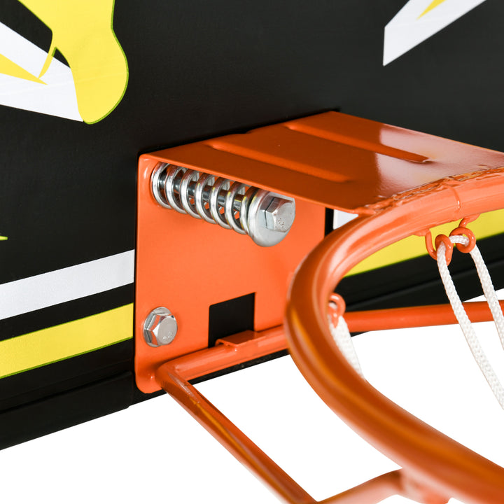 Wall Mounted Basketball Hoop Mini Basketball Hoop and Backboard for Kids and Adults, Outdoor and Indoor