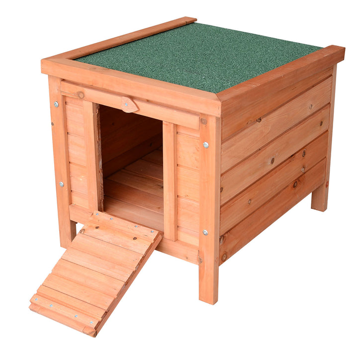 20" Wooden Rabbit Hutch-Fir Wood