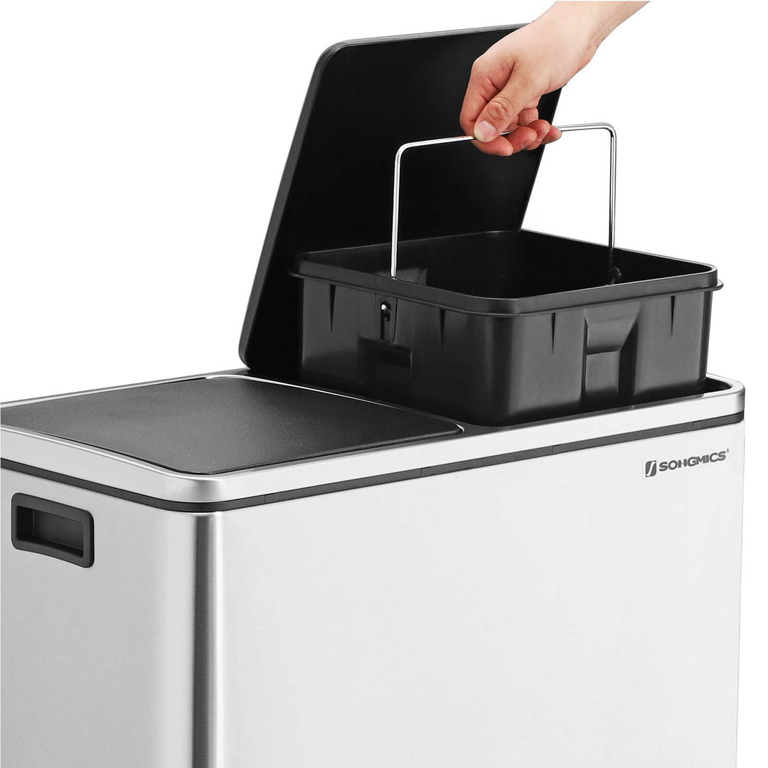 2 Compartments Dustbin