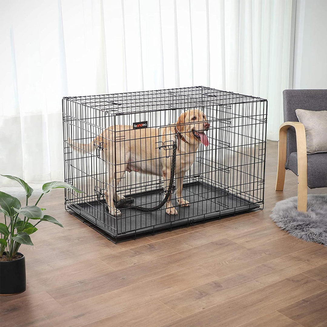 2 Doors Dog Cage