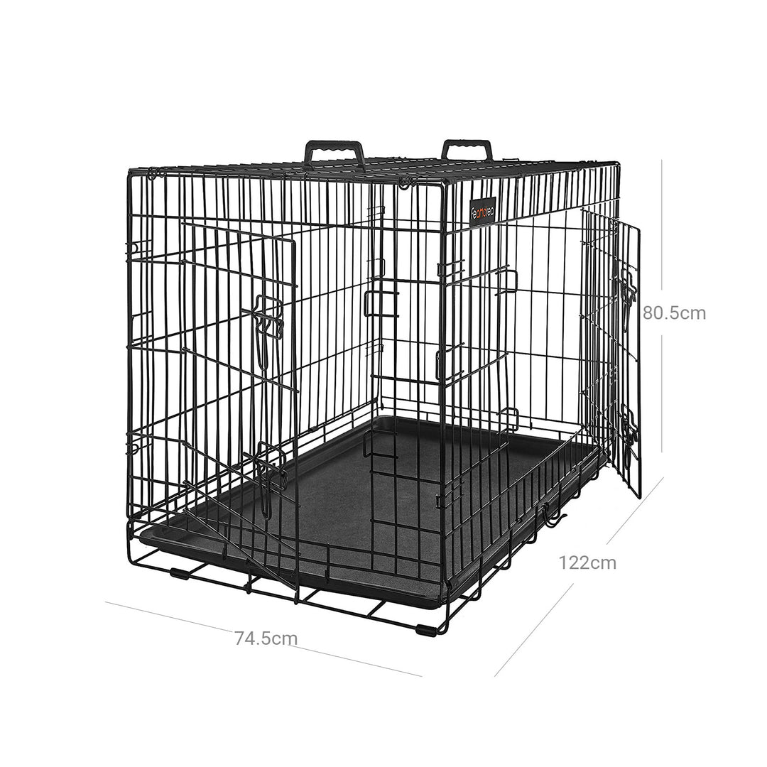 2 Doors Dog Cage