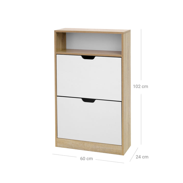 2 Flaps Shoe Cabinet