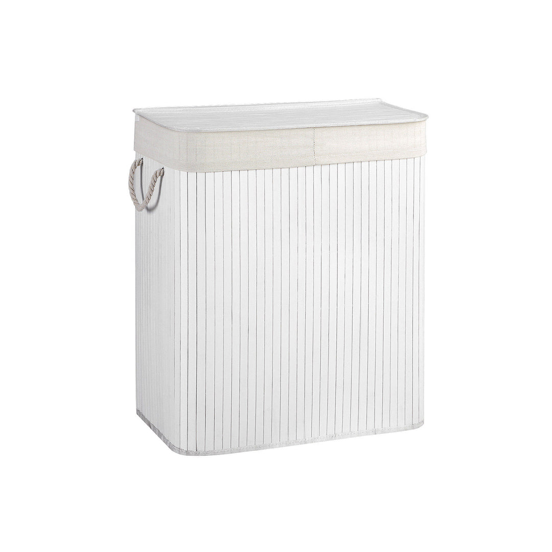 2 Sections Laundry Basket