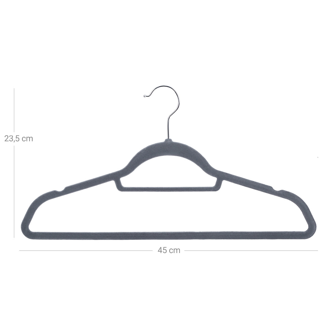 20 Pack Velvet Hangers