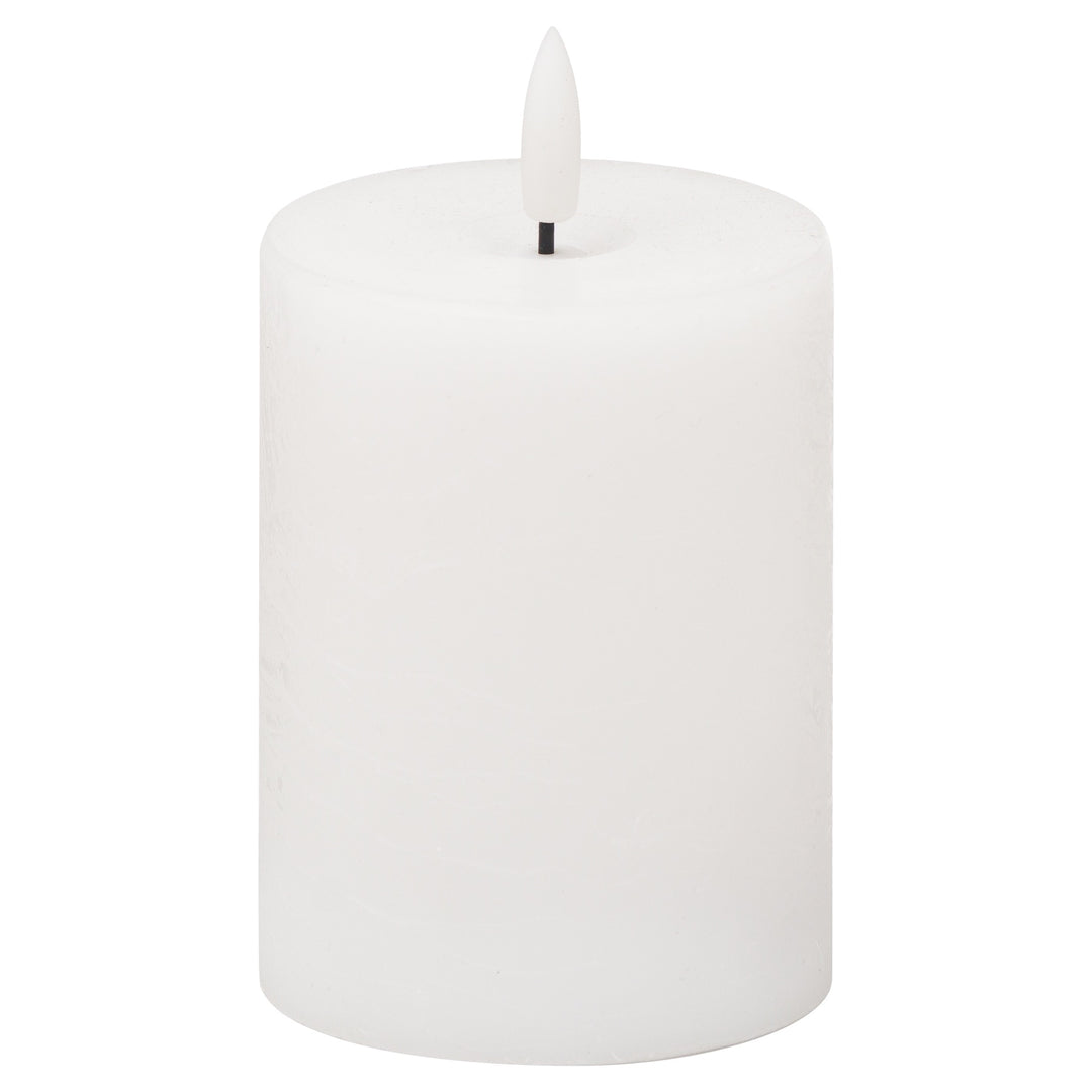 Natural Glow 3x4 LED White Candle