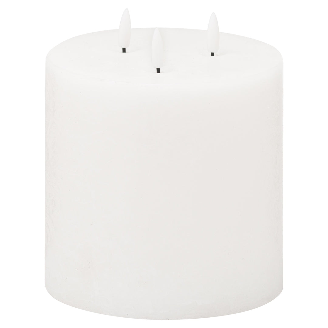 Natural Glow 6x6 LED White Candle