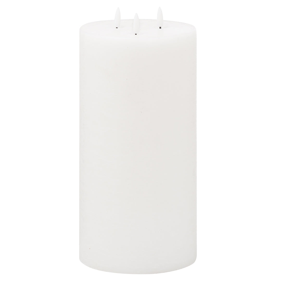 Natural Glow 6x12 LED White Candle