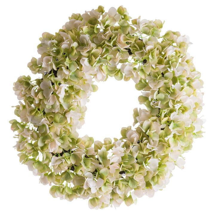 White Hydrangea Wreath