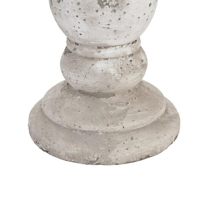 Large Stone Ceramic Candle Holder