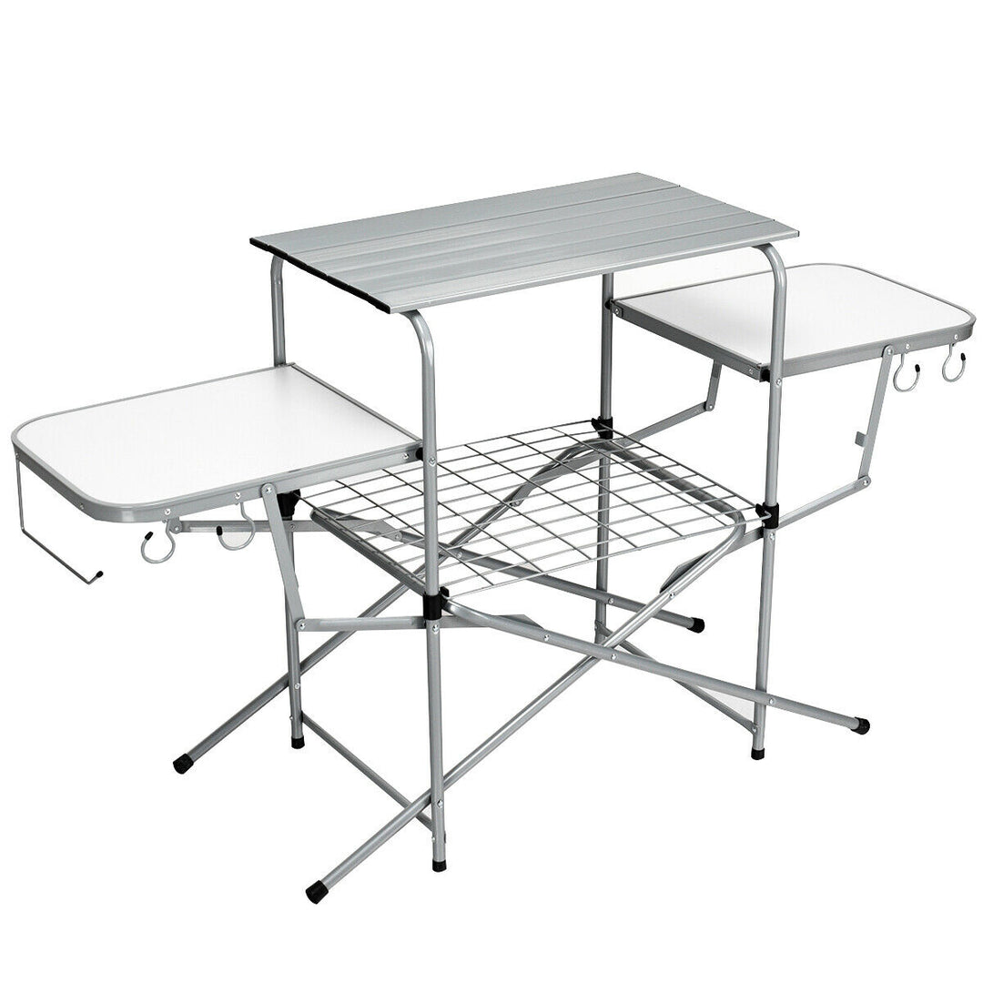 Folding Aluminium Camping/ Picnic Table