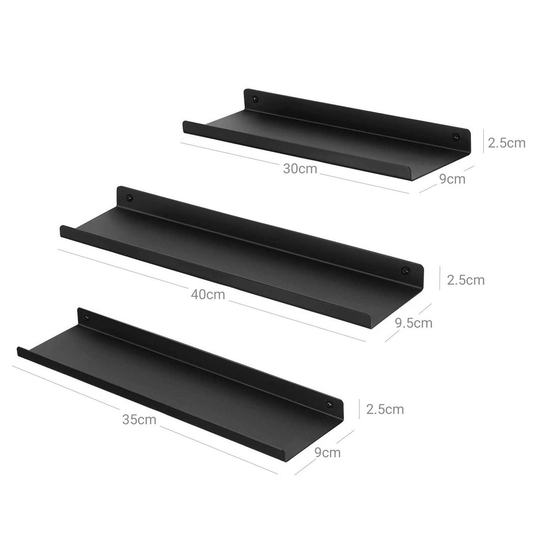 3 Wall Shelves Set