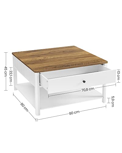 Coffee Table with 2 Drawers