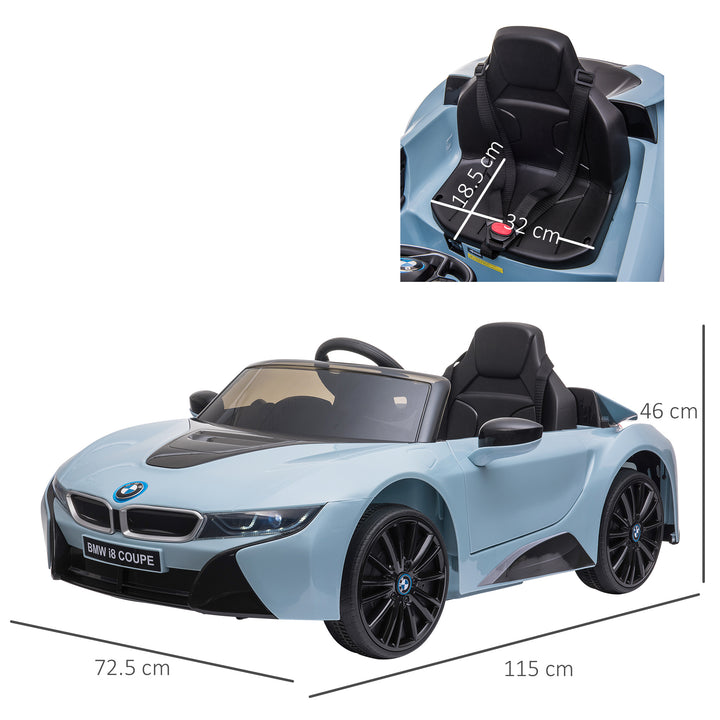 Compatible Electric Kids Ride On Car 6V Battery Powered Toy with Remote Control Blue