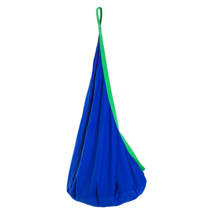 Swing Seat Hammock, φ70 x 150H cm-Blue